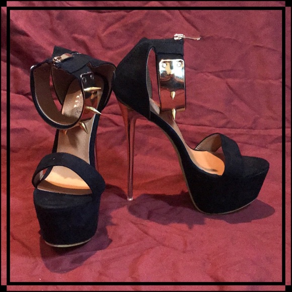 Shoes - Suede&Spike Stilettos